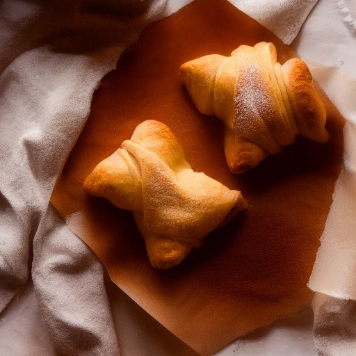 Warm cinnamon apple puff pastry pockets.