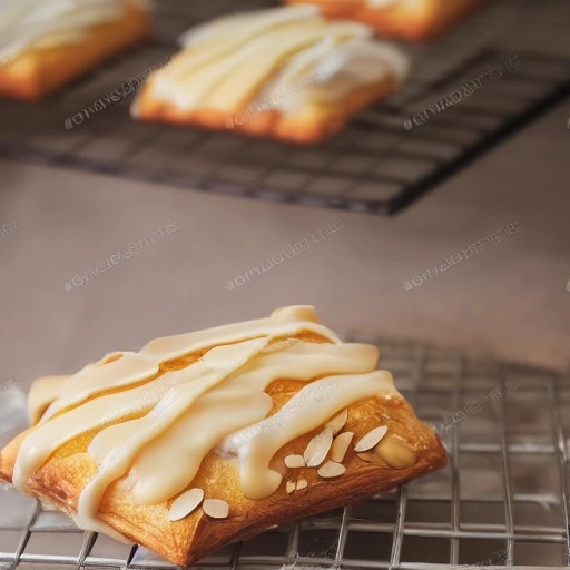 Bakery copycat almond bostock pastry with rich frangipane cream