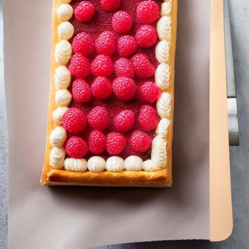 Decadent dark chocolate silk pastry tart