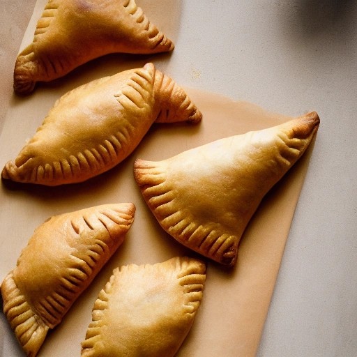 Golden baked beef empanadas made easily with flaky puff pastry