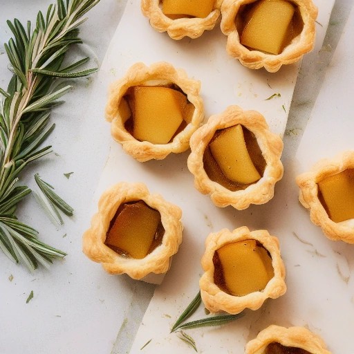 Savory sausage and apple stuffing pastry bites