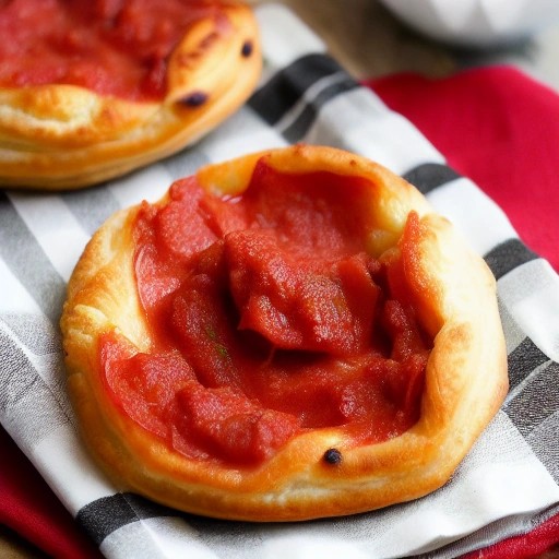 Kid-friendly puff pastry pizza roll-ups with pepperoni and cheese