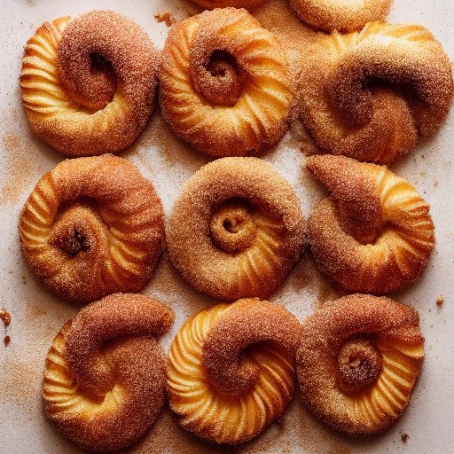 Sweet autumn spiced pecan puff pastry palmiers