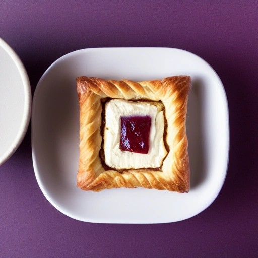 Copycat Starbucks holiday sugar plum danish
