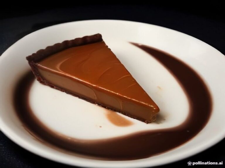 Chocolate Tart With Salted Caramel Filling