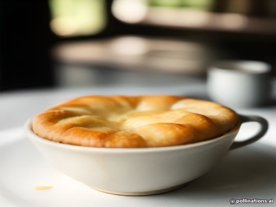 Freshly baked German cinnamon breakfast pastry with sweet glaze.