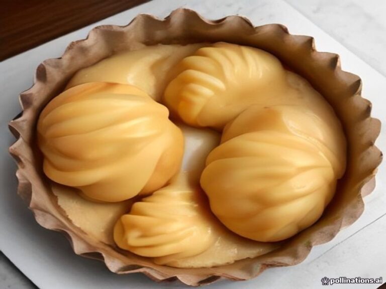 Golden German cream horns packed with velvety vanilla filling.