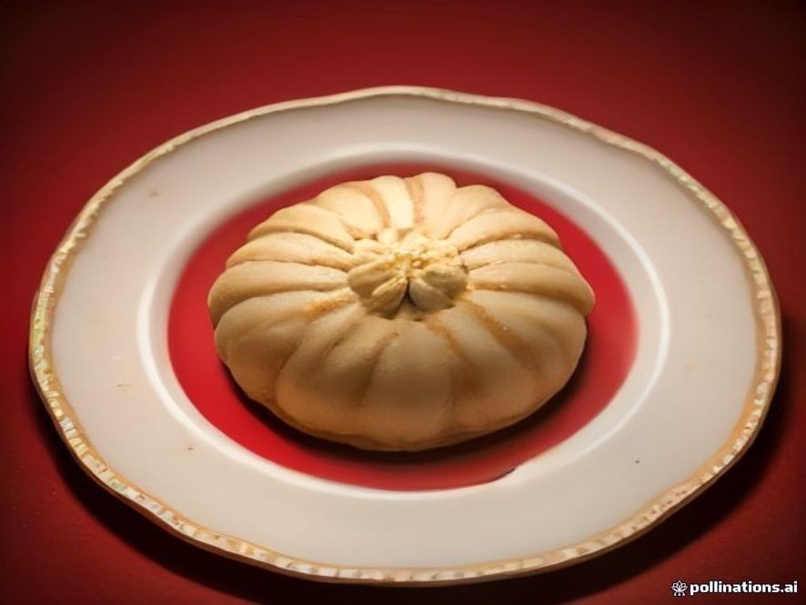 Spiced German hazelnut Christmas pastry with a rich nut filling.