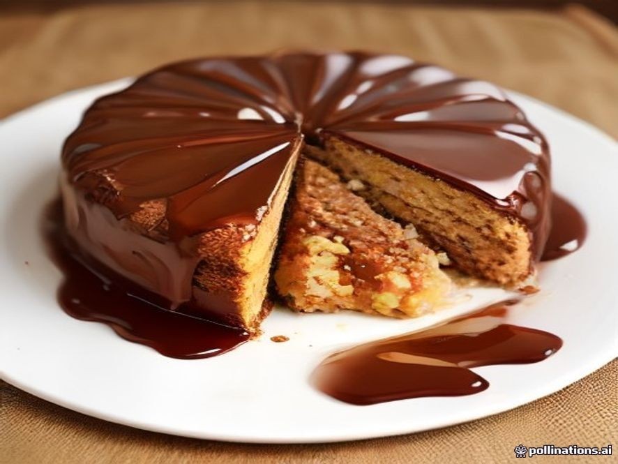 German hazelnut Nussecken with apricot jam and chocolate tips