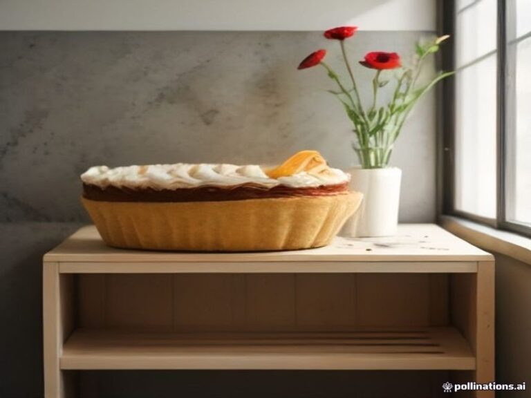 Classic German poppy seed cake baked inside a buttery pastry crust