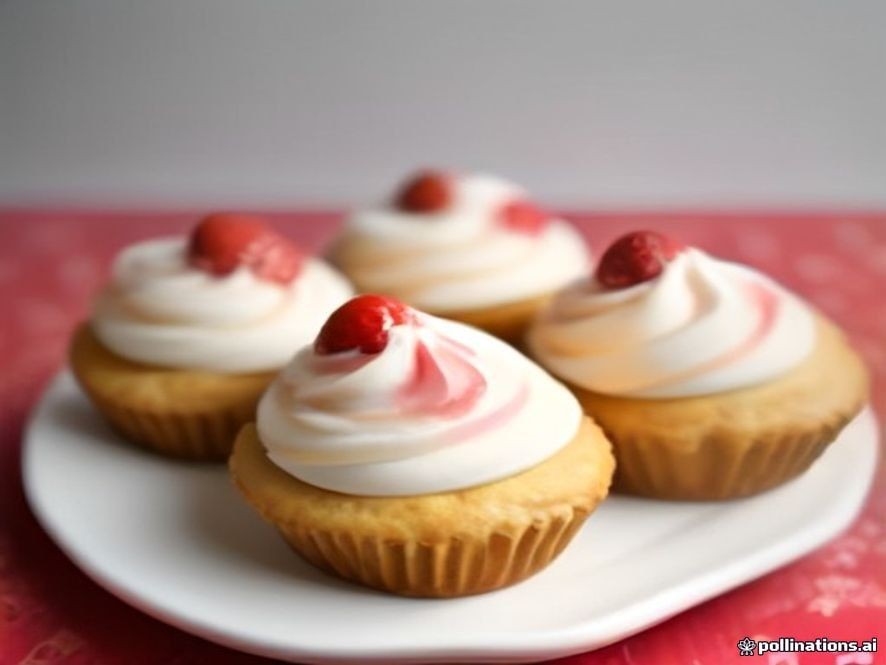 Light German strawberry cream puffs filled with fresh fruit and whipped cream