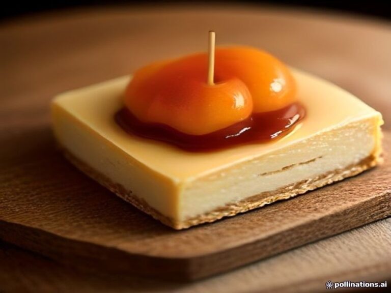 Traditional German nut pastry layered with sweet apricot jam